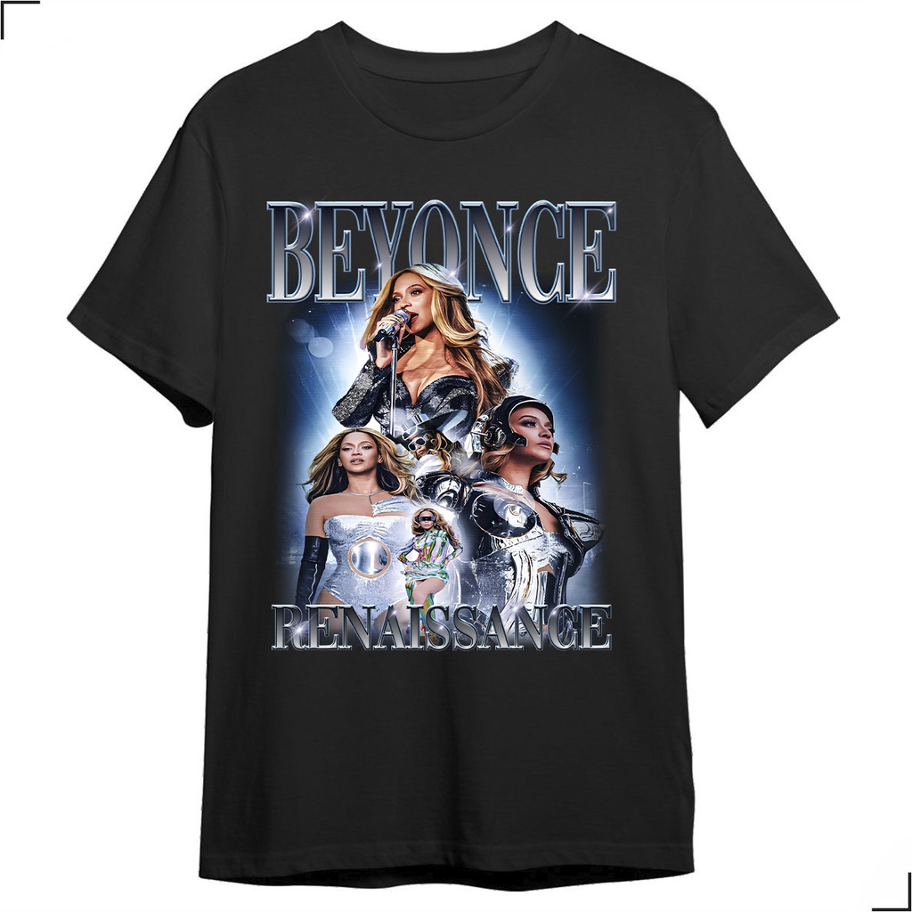 Camiseta Básica Vintage Beyonce Queen Bey Cantora Album Tour | Shopee ...