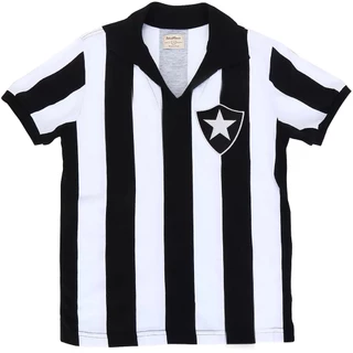 Camisa Retrô Botafogo 1962 Juvenil Unissex