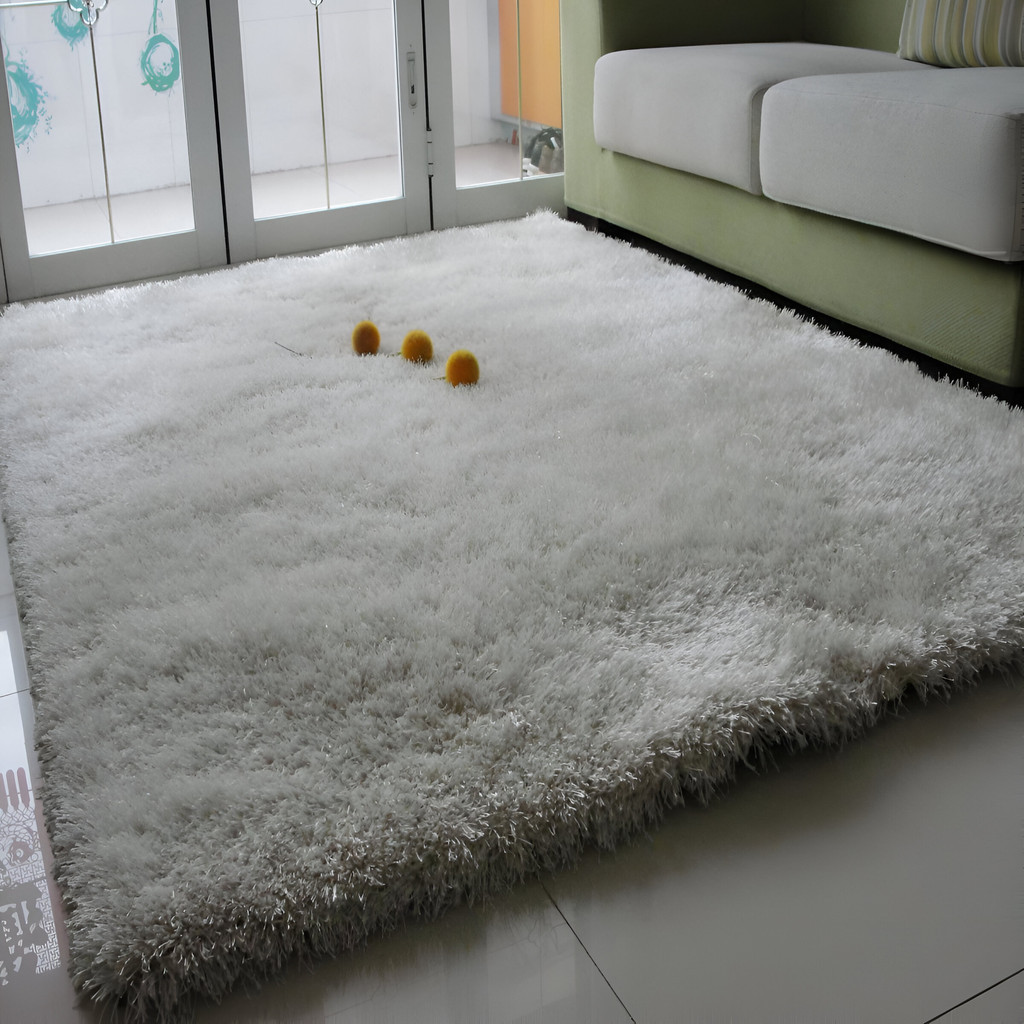 Tapete Peludo Pelo Alto Luxo Felpudo Promocional 2x1,5