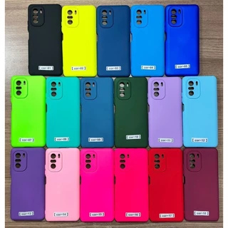 Capa Capinha Anti impacto Para Celular Xiaomi Poco / Mi 11i / K40 Pro - Com Interior Aveludado de Silicone / 014XM - CP 014