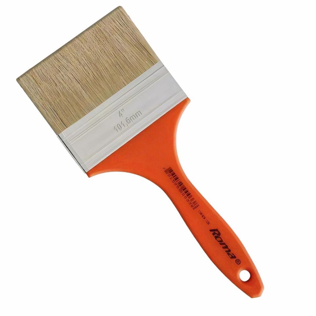 Pincel Trincha Multiuso 303 008 Numero 4 Roma | Shopee Brasil