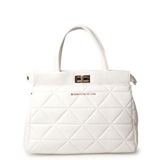 Bolsa Tote Sevilha Napa Macia Branco Suspiro