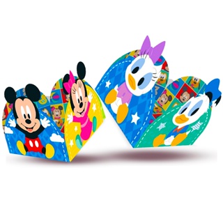 50 Forminhas Decoração Mickey e Minnie baby festa aniversário completo