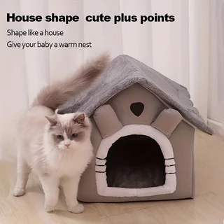 Casa Do Gato , Cama Dobrável Removível E Lavável , Canil Interior , Ninho