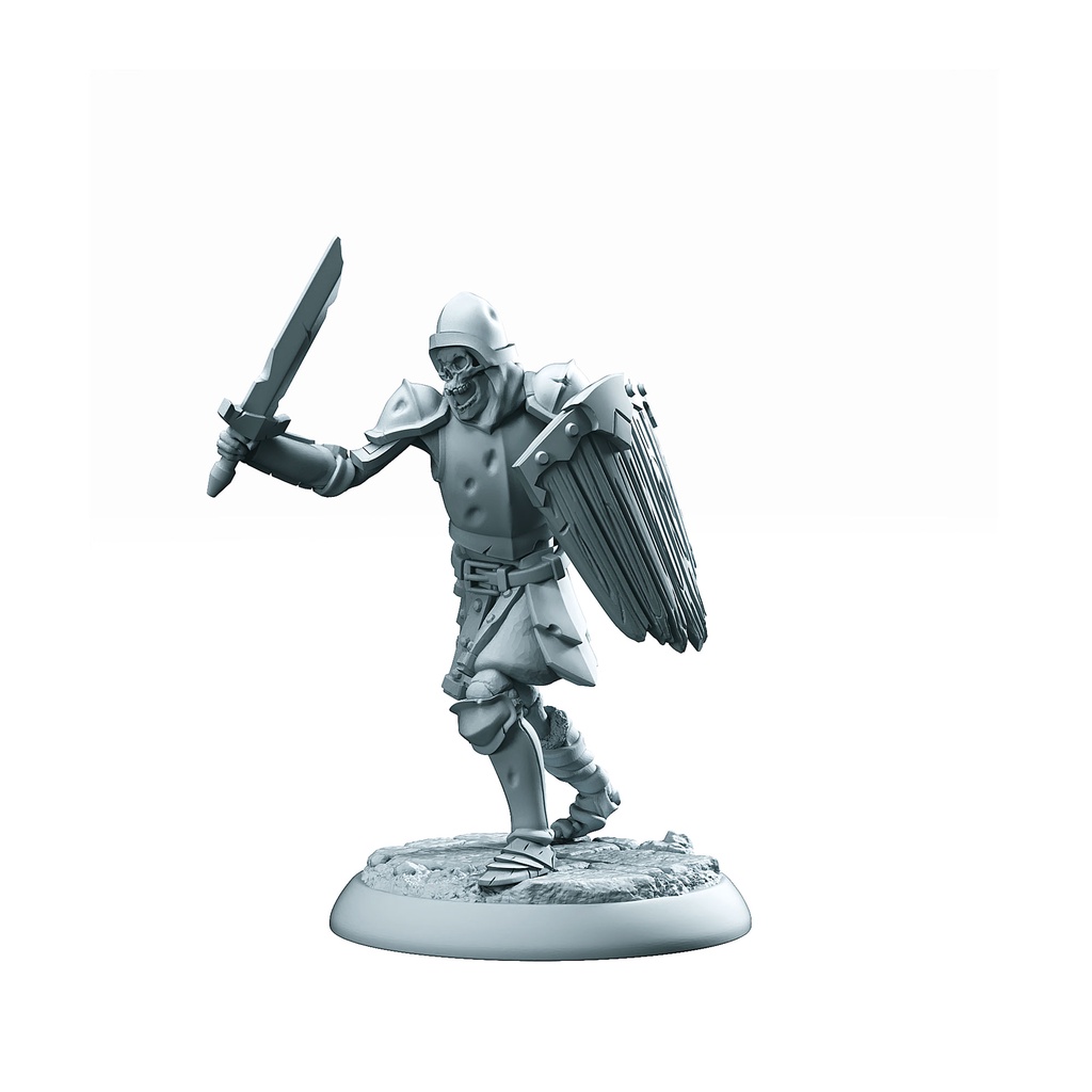 Esqueleto Líder - Undead - Basilisco Miniaturas sem pintura para RPG ...