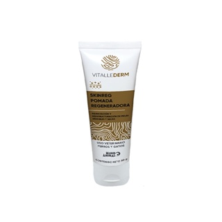 Pomada Regeneradora Vitallederm Skinreg para Cães e Gatos Mundo Animal 50g