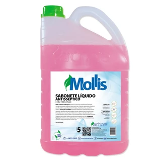 Sabonete Líquido Antisséptico Mollis - 5L em Oferta na Shopee