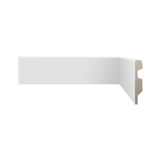 Rodapé Liso 7x240cm Branco Tech Biancogres