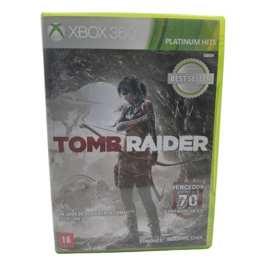 Tomb Raider - Jogo Original Xbox 360 - Mídia Física