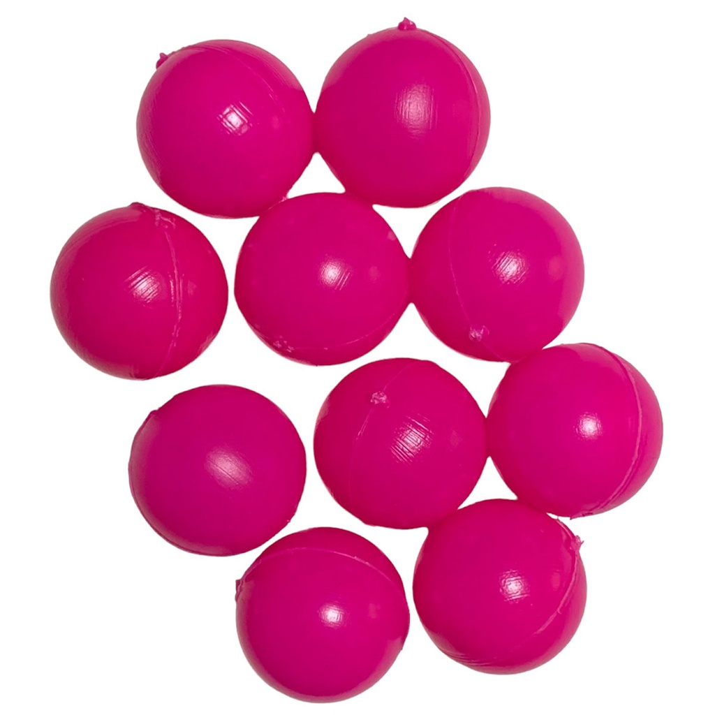 Bolinhas Plásticas Ideais Para Artesanato 50 Unidades Pink | Shopee Brasil