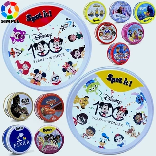 Spot It Dobble 100 Years Disney Parent-child Interactive Board Game Party Gift
