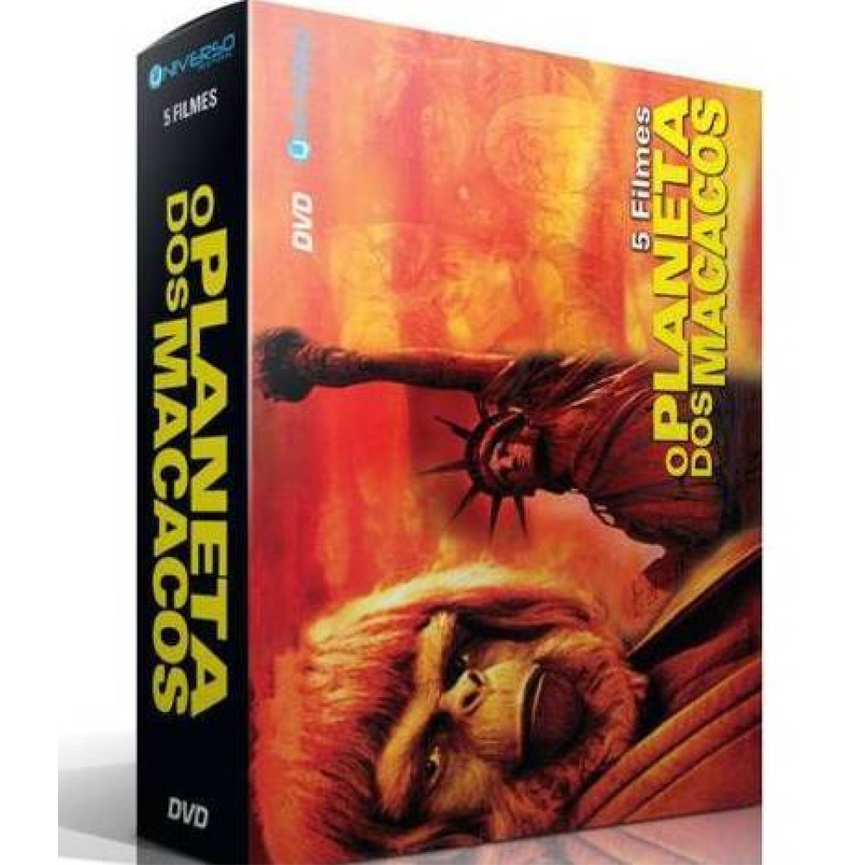 Box O Planeta Dos Macacos - 5 Filmes