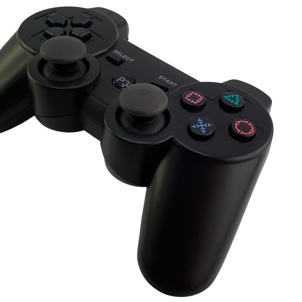 Controle Playstation Dualshock 3 Joystick PS3 Sem Fio Manete Wireless com Vibração Dupla Envio Imediato