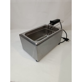 Fritadeira Elétrica Retangular a óleo Easy 2lts Cuba em Inox