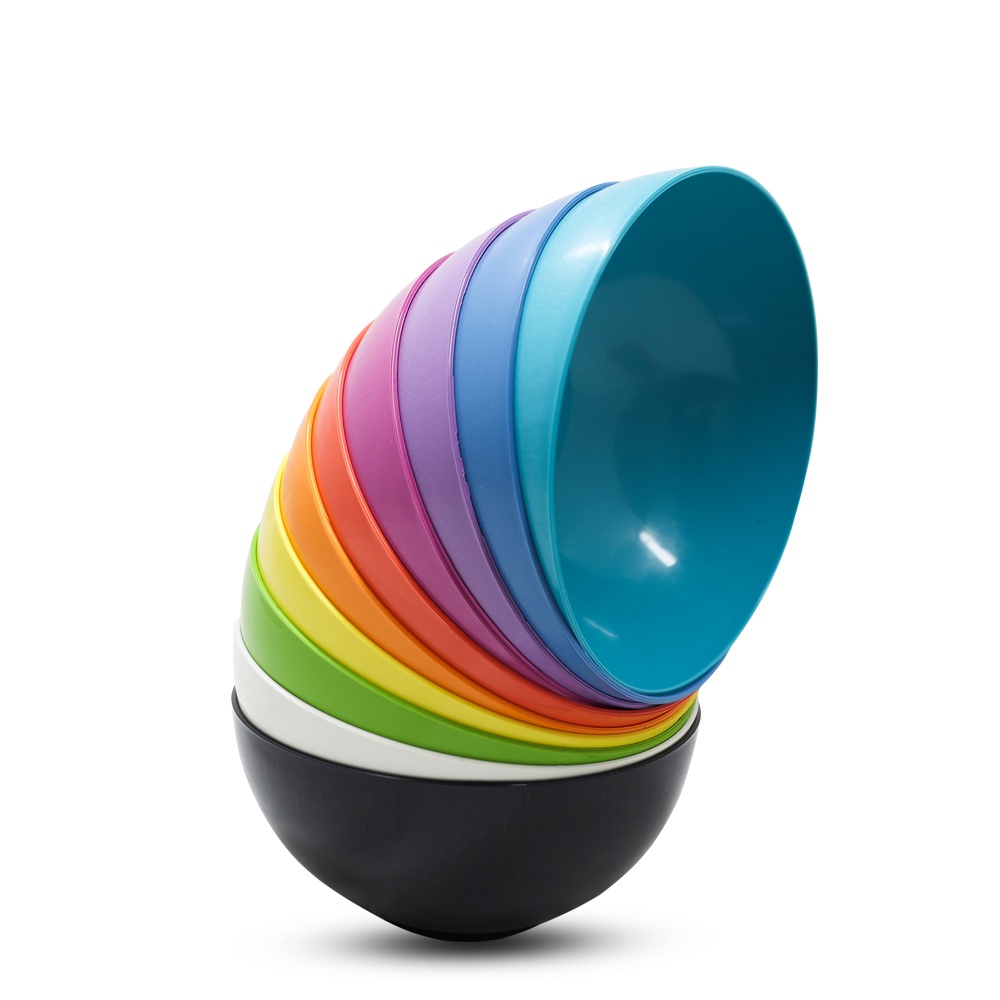 Kit 100 unidades Potes 380ml Tigelas Cumbucas Bowls Plástico Açaí Sorvete Doce Salgado Bool Pote