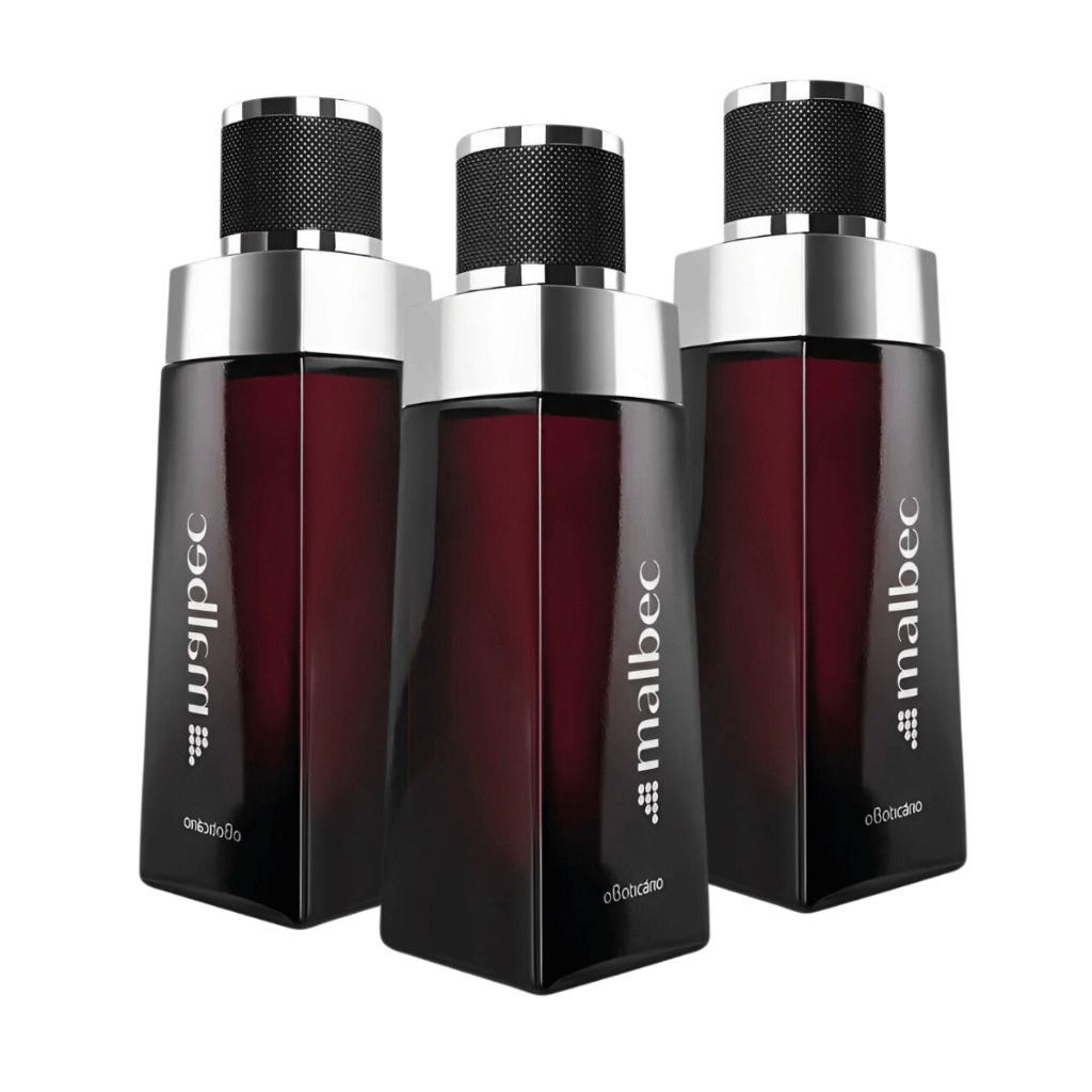 Combo 3 Malbec - Perfume Masculino - cada