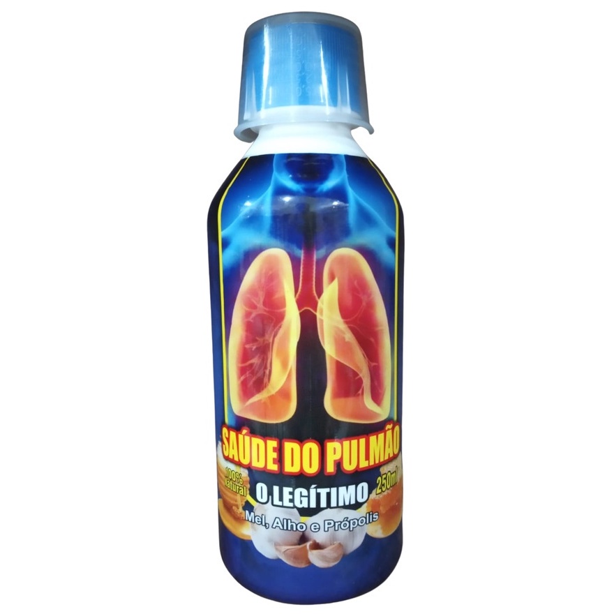 9 Xarope Saúde do Pulmão O Legítimo 100% Natural 250ml | Shopee Brasil