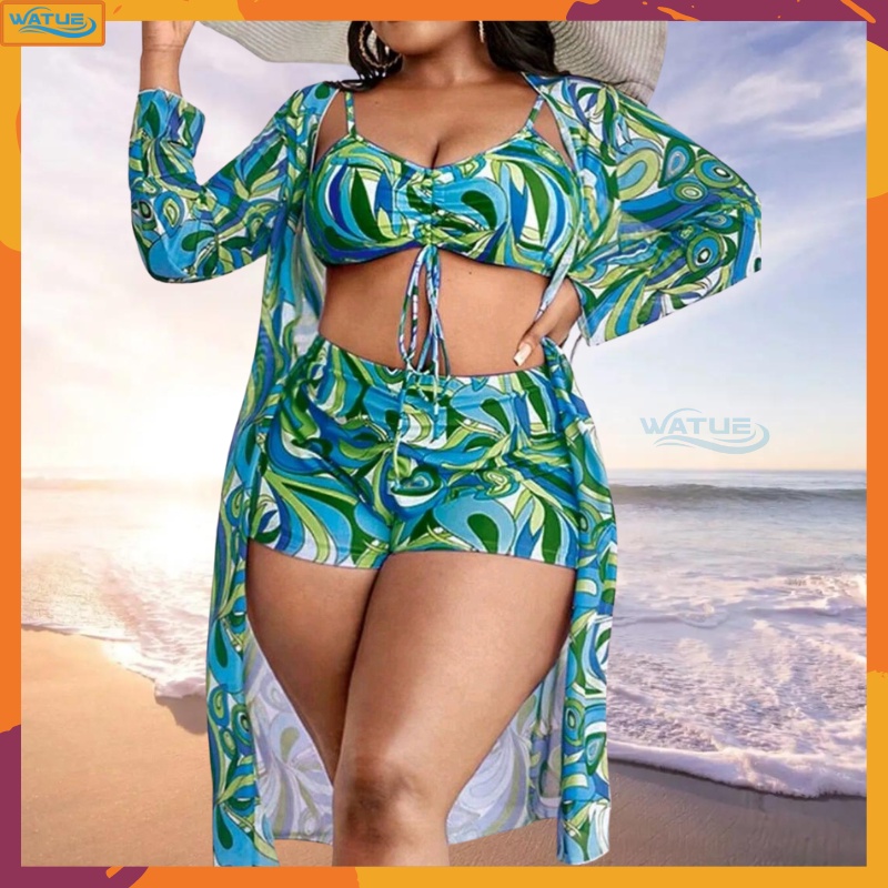 Biquíni Plus Size Feminino Estampado Roupas Moda Praia em Promoção na  Americanas