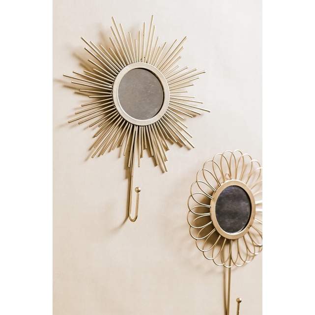 Gancho Cabideiro Espelho de parede decorativo - Unidade | Shopee Brasil