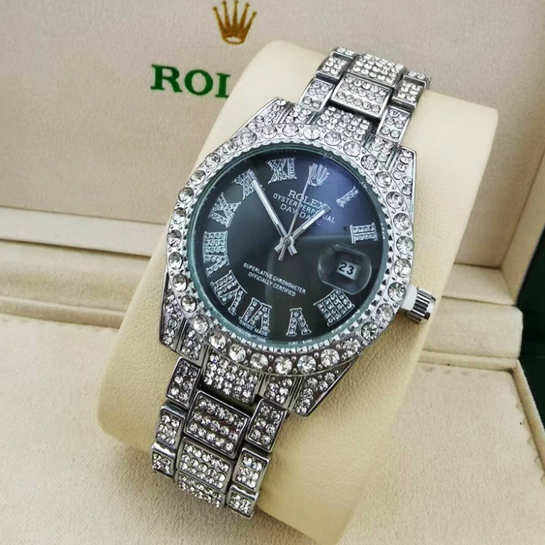 Rolex Log Series com diamante Movimento de quartzo relógio feminino ...