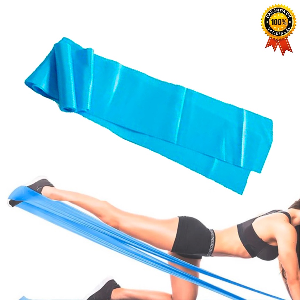 Faixa Elástica Thera Band Fisioterapia Forte 1,5 m