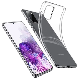 Caixa De Gel Samsung Galaxy A55 A35 A25 A15 4G A05 A05s M34 5G F14 M54 M14 A24 A14 5G A34 A54 S23 FE S23 Ultra S24 Plus S24 Slim Crystal TPU Capa Traseira De Silicone Macia E Transparente