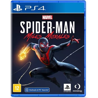 JOGO PS4 SPIDER-MAN MILES MORALES MIDIA FISICA