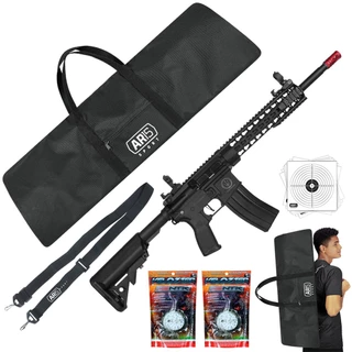 Rifle Fuzil Airsoft Aeg Neptune Keymod + Capa Bandoleira Bbs