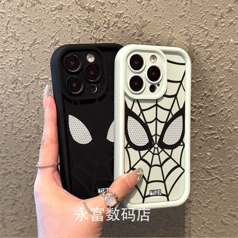 Adequado Para IPhone 11 12 Pro Max X XR XS SE 7 Plus 8 13 14 Capa De Celular Aranha Simples