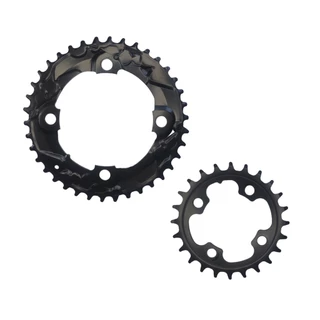 Coroa Dupla Para Pedivela BCD 104 38/24 dentes 8/9 e 10v MTB