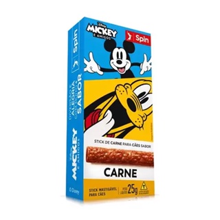 Petisco para Cães Mickey Spin Pet Carne 25g