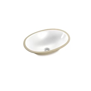 Cuba de Embutir Oval IL6 49x36cm Branca Icasa
