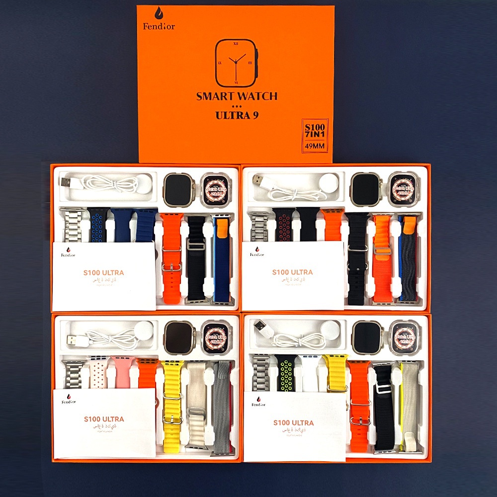 S100 ultra smart watch 7 em 1 bracelete 9 49mm bluetooth chamada