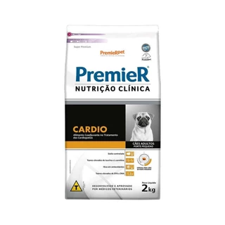Ração PremieR Nutrição Clínica Cardio 2kg Cães Pequeno Porte