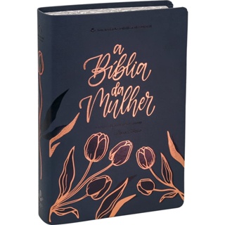 BIBLIA DA MULHER NOVA EDICAO, A - CAPA AZUL MARINHO - SBB
