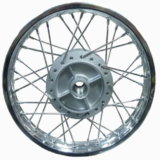 Roda Biz 100 Biz 125 4mm Traseira Cromado Raiada Alinhada