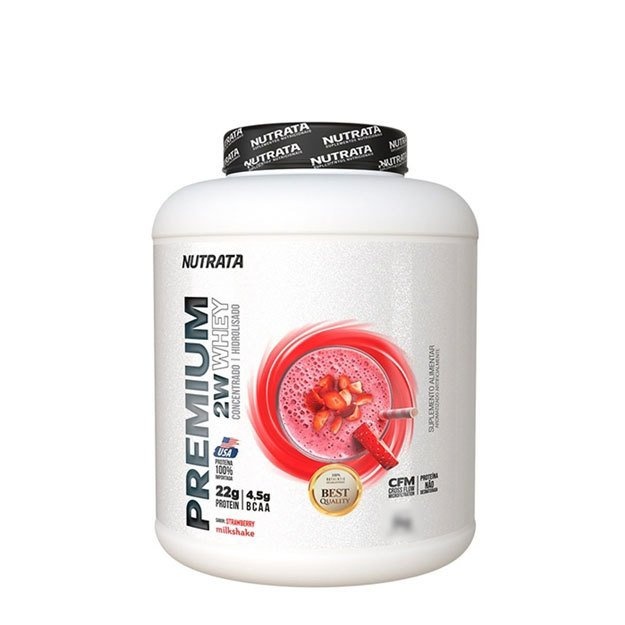 Premium Whey (2kg) – Sabor: Morango