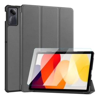 Capinha Para Novo Tablet Xiaomi Redmi Pad SE 11 (2023) + Película De Vidro