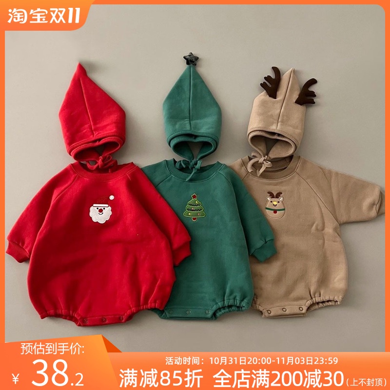 Suéter De Natal Fawn Versão Coreana Roupas De Casal Kawaii