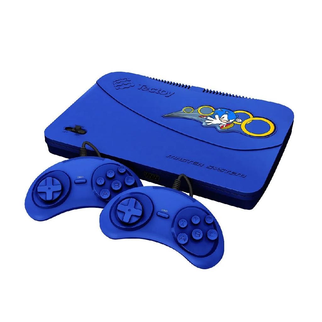 Console Master System Evolution Tectoy 132 Jogos Azul 2 Controles
