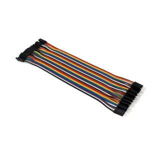 Jumpers Dupont 20cm 40p para Protoboard Arduino Raspberry Eletronica Automacao Robotica DIY