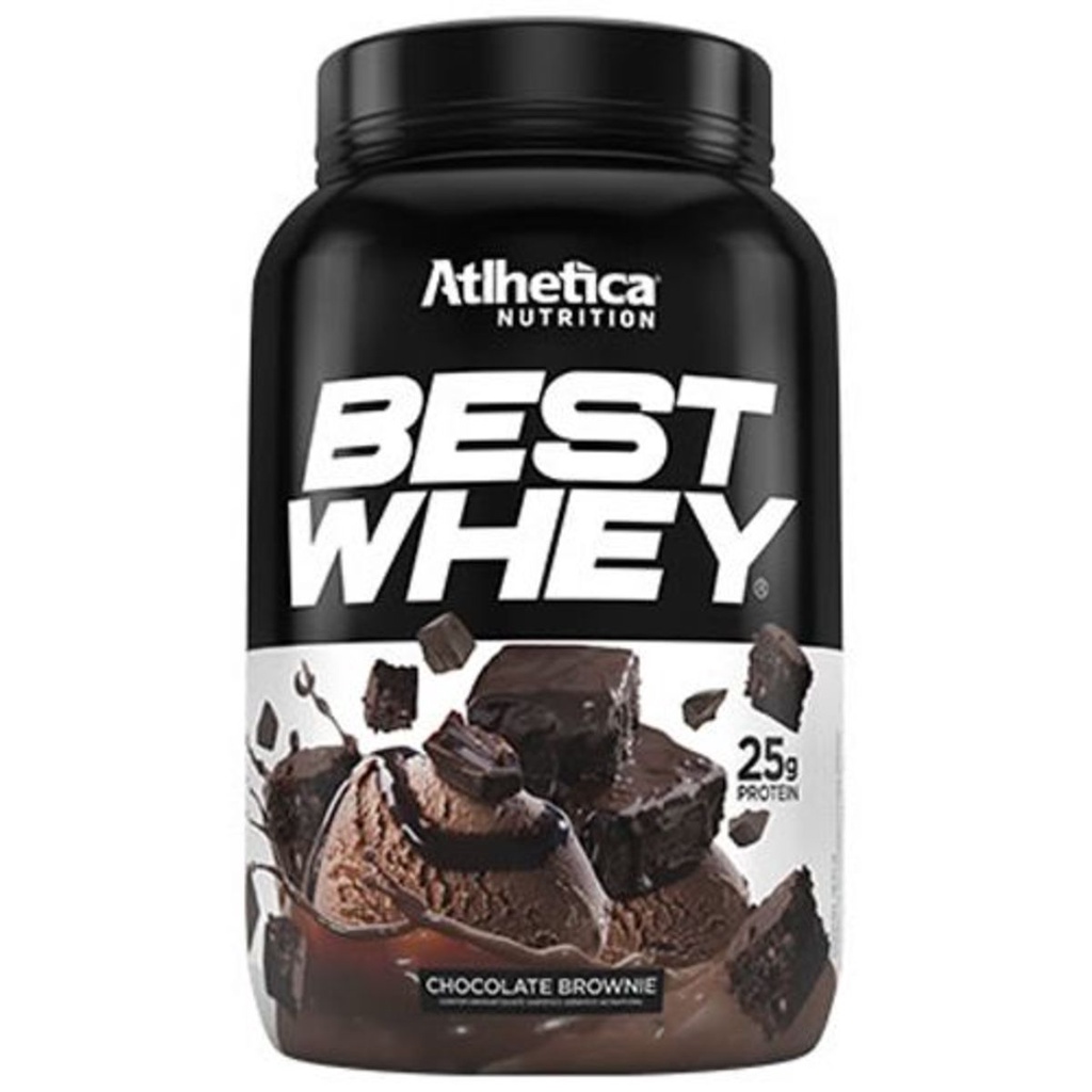 Best Whey 900 G – Atlhetica Nutrition (chocolate Brownie)