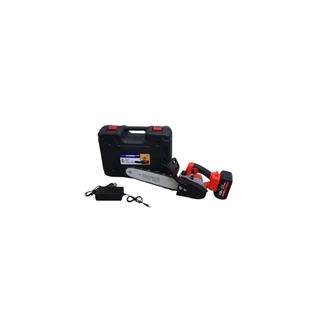 Motosserra A Bateria Importway 18v Guia De 12 Com Maleta Cor Vermelho-preto