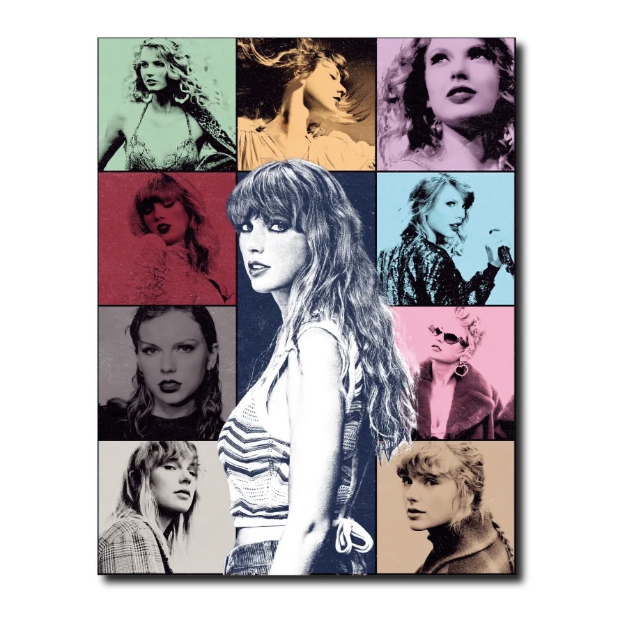 TAYLOR SWIFT THE ERAS TOUR アート Quadro The Eras Tour - Taylor Swift | Art Gaby Fernandes