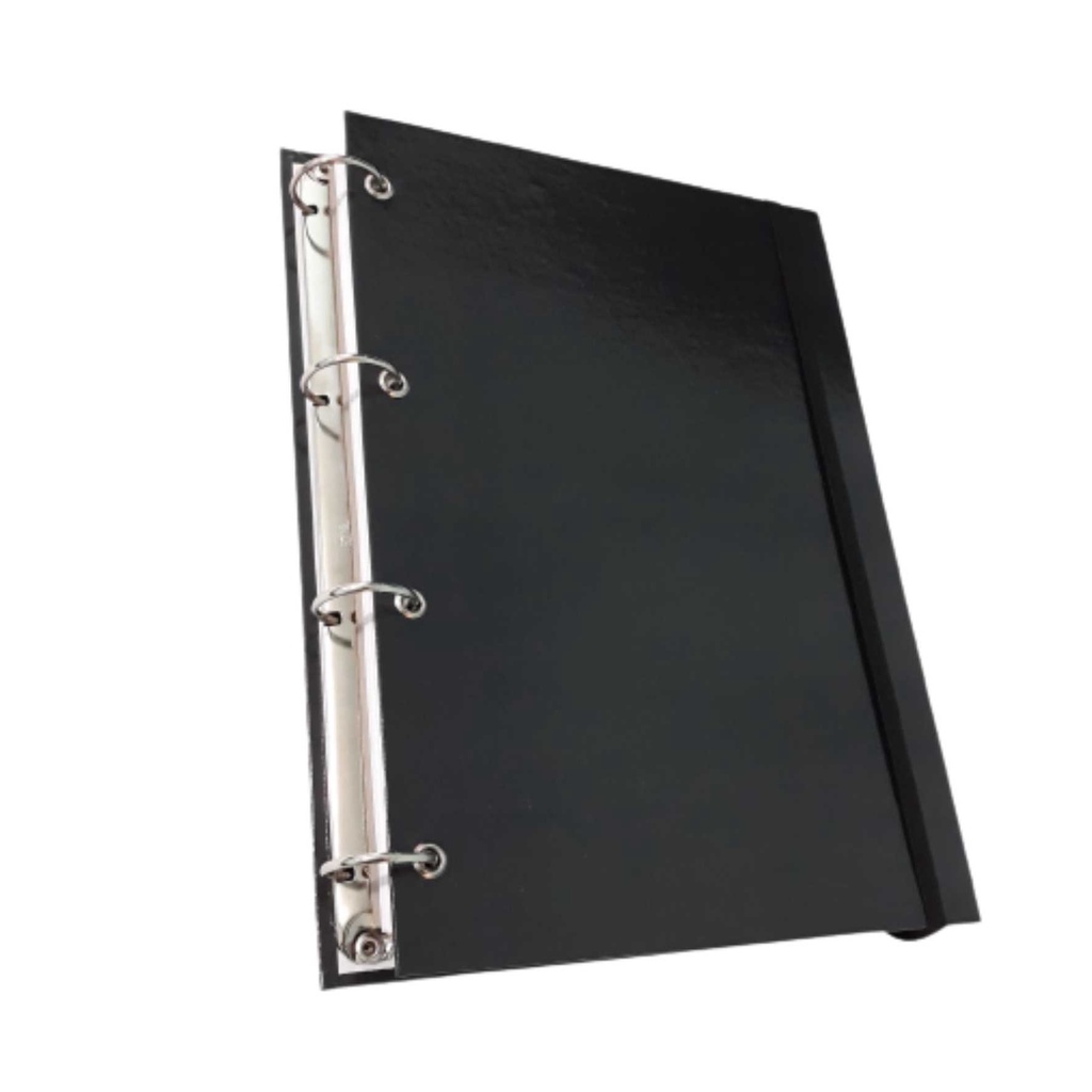 Caderno Argolado Fichário Black - 100 folhas