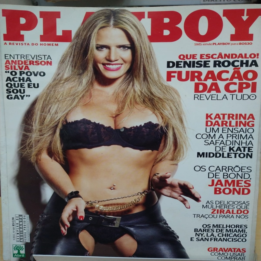Revista PlayBoy Edição Denise Rocha autor Playboy