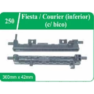 Caixa Radiador Fiesta Courier Inferior Com Bico