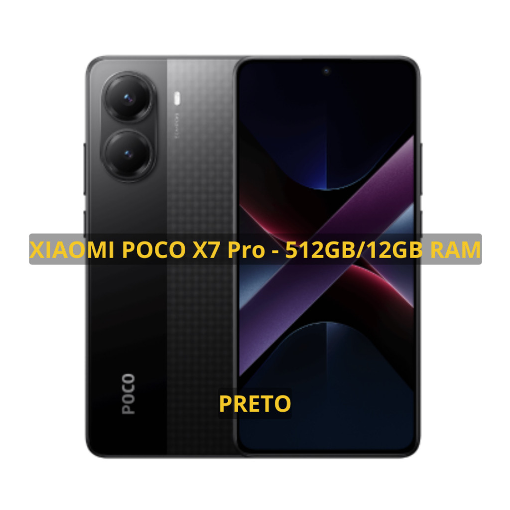 Xiaomi Poco X7 Pro 5G 512GB 12GB RAM, Processador Dimensity Ultra