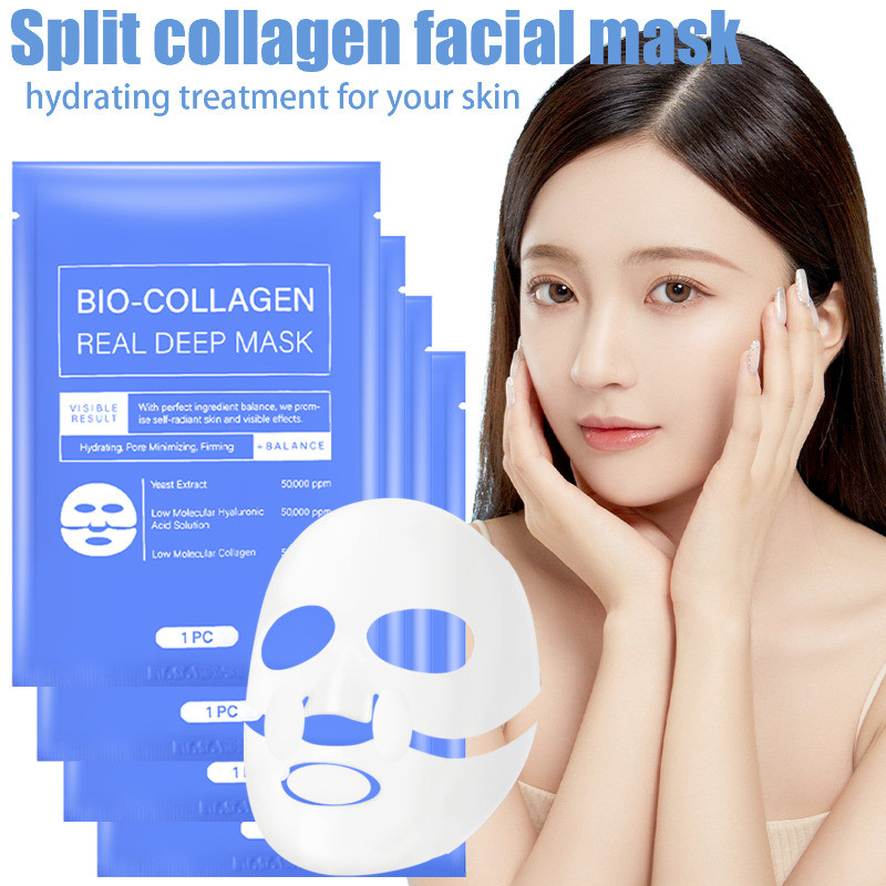 Pacote De Máscaras Biodance , 1 Folha (4 Tipos) Bio-Colágeno Cera
