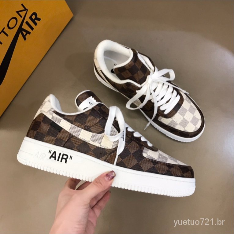 Supreme Louis Vuitton Air Force 1  Sapatilhas nike, Tenis sapatilha, Tenis  da moda